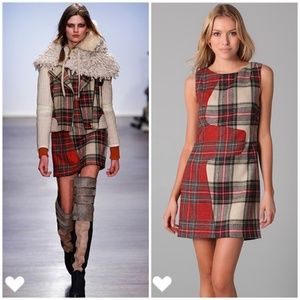 Rag & Bone Plaid Shift Dress